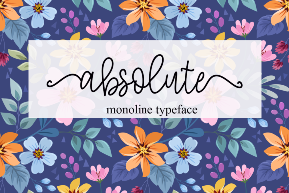 Absolute: The Handwritten Font for Elegant Design