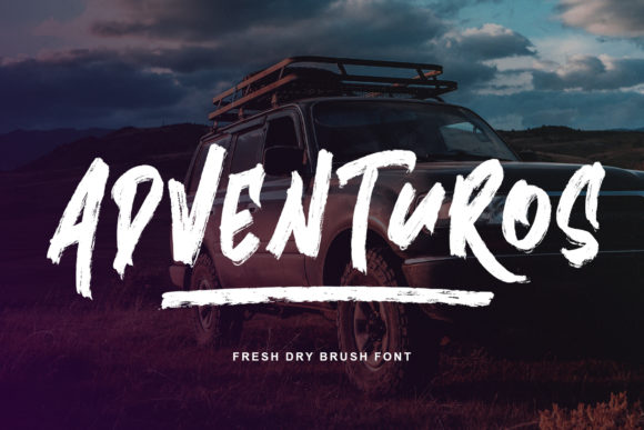 Adventuros: Elevate Your Brand with Urban Brush Typography