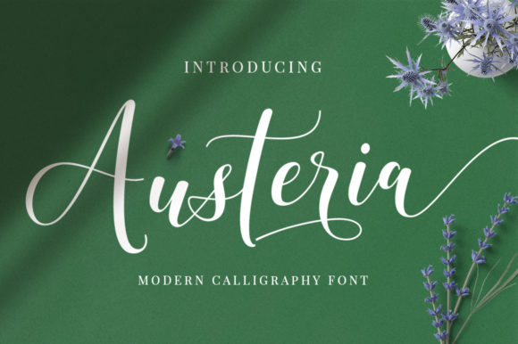 Austeria: A Flowing Script for Modern Design