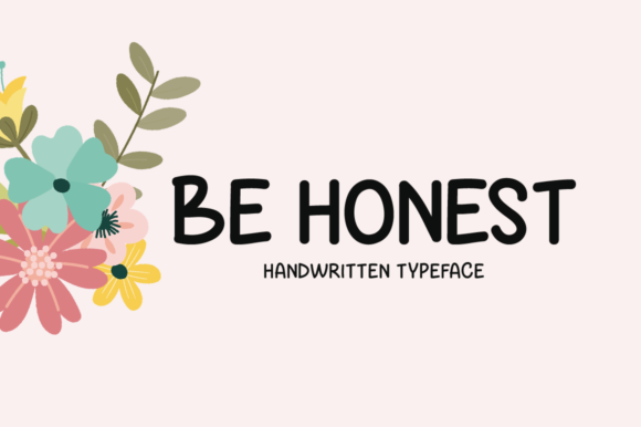 Be Honest: The Handwritten Font for Authentic Design