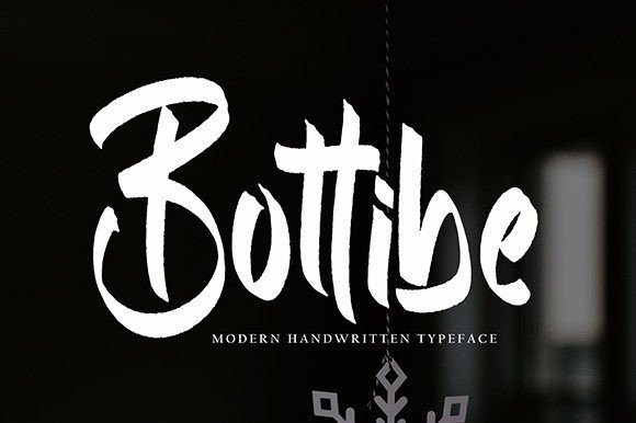Bottibe: The Modern Brush Font for Contemporary Design