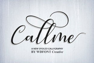 Callme Script: Elevating Modern Design with Handwritten Elegance