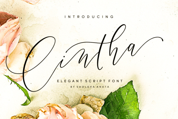 Cintha: The Elegant Script Font for Modern Design