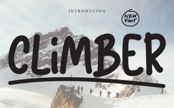 Climber: Elevating Your Visual Narrative with Elegant Typography