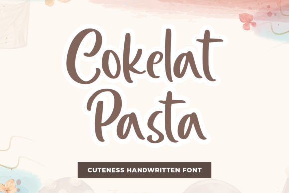 Cokelat Pasta: A Sweet Handwritten Font for Creative Design