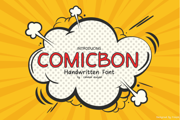 Comicbon: Your Natural Handwritten Font Solution