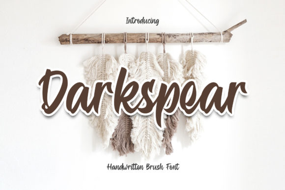 Darkspear: Elevate Your Design with Elegant Handwritten Typography