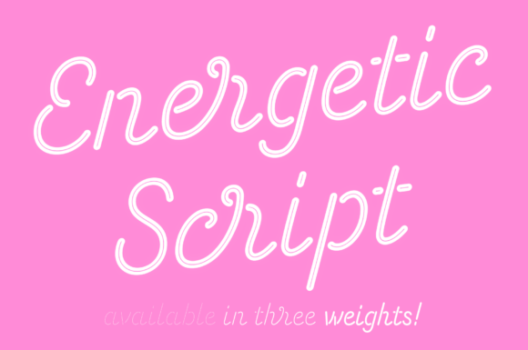 Energetic Script: A Font That Brings Ideas to Life