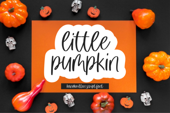 Little Pumpkin: A Handwritten Font for Creative Designers
