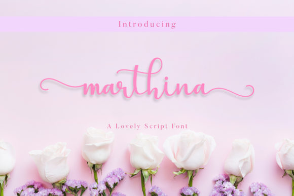 Marthina: Elevate Your Designs with Modern Handwritten Flair