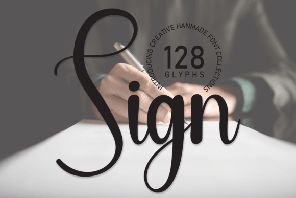 Sign: A Sweet Handwritten Font for Modern Design