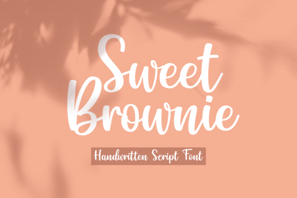 Sweet Brownie: The Cursive Font for Joyful Design
