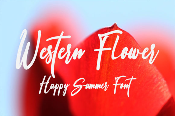Western Flower: Elevate Your Design with Elegant Script