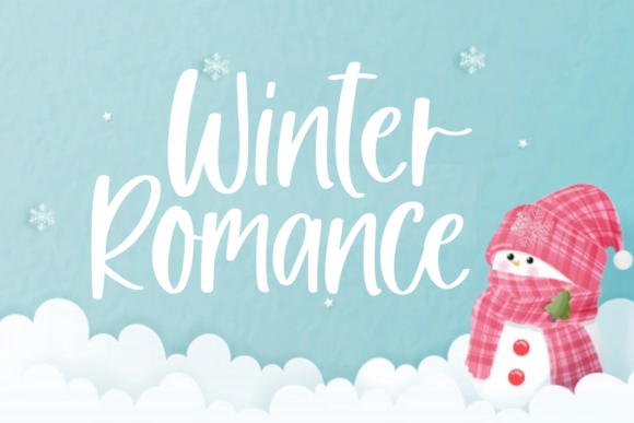 Winter Romance Font: Elevating Your Visual Design